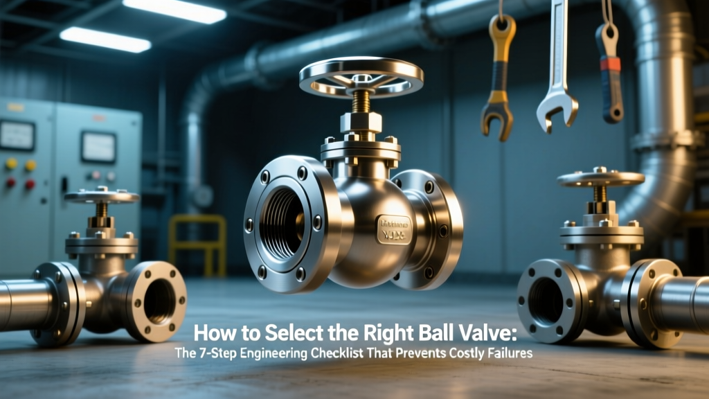 Ball Valve Selection Guide: 7-Step Engineering Checklist