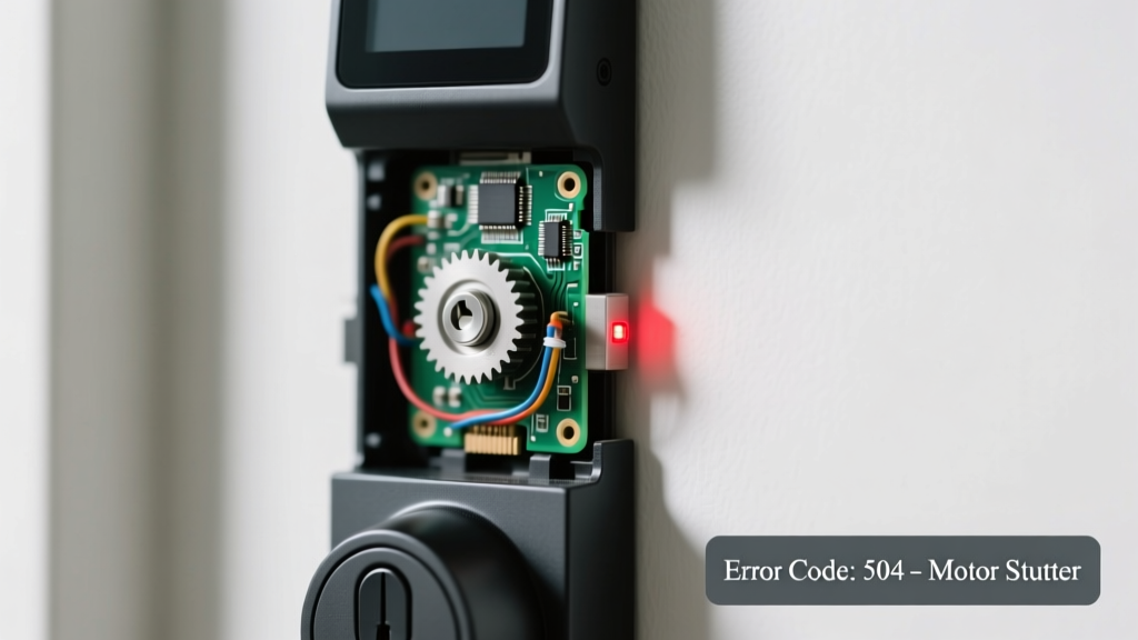 Smart Lock Not Connecting & Making Clicking Sound