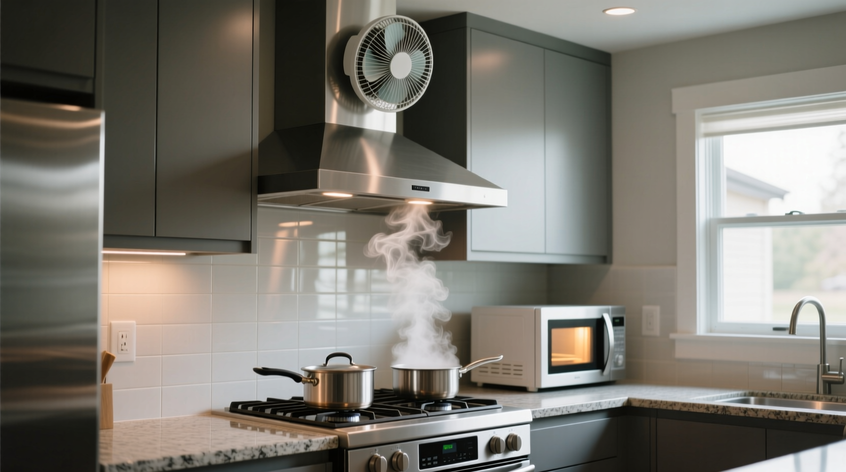 do range hoods microwave fans improve air quality