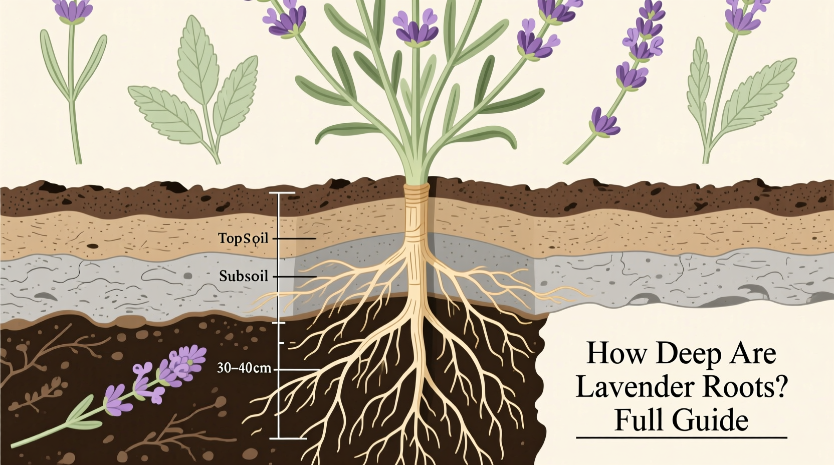How Deep Are Lavender Roots