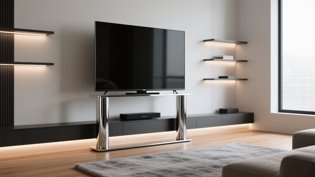 Best Floor to Ceiling TV Pole Stands for 75" OLED (2024)