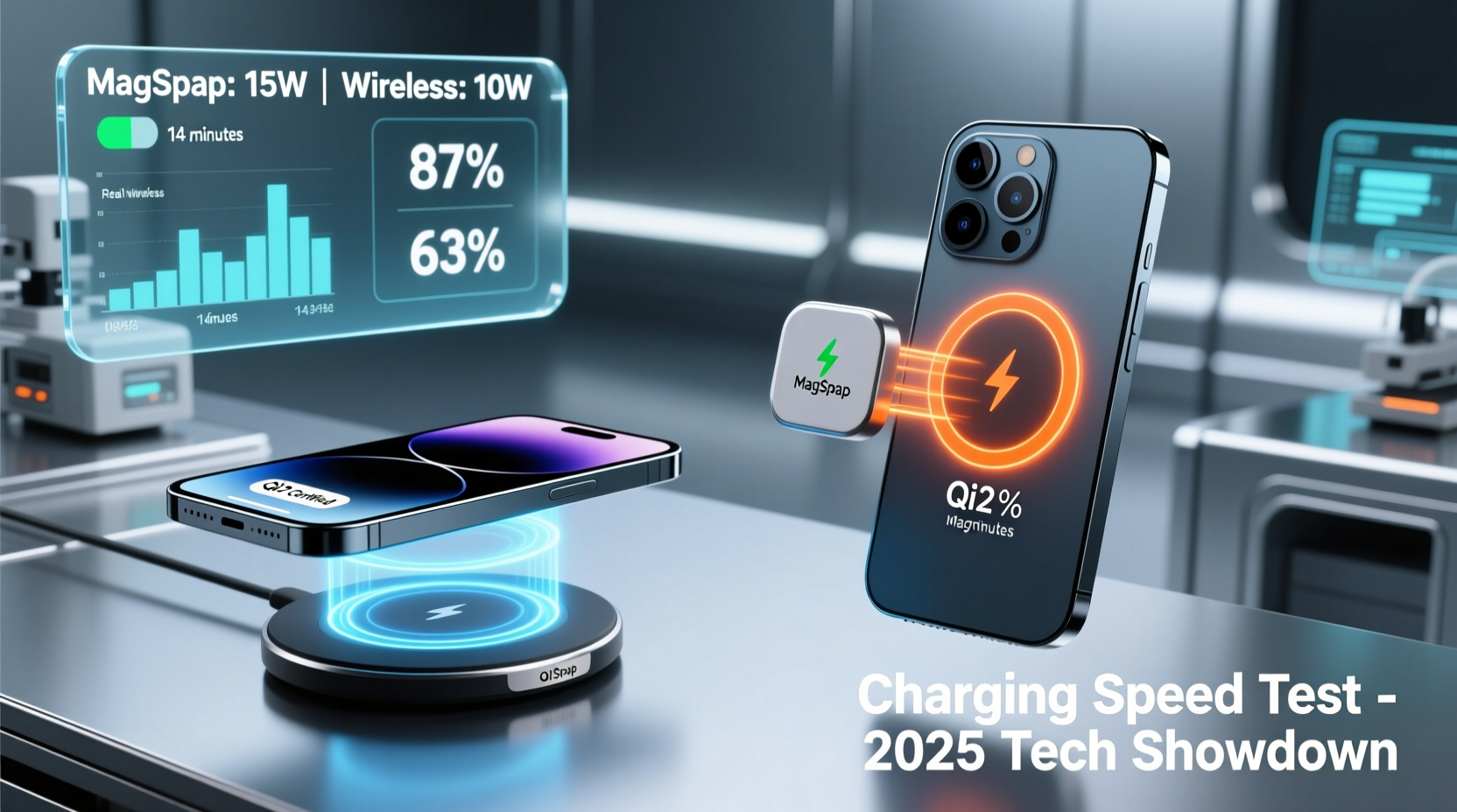 wireless charging pad vs magnetic snap which charges your phone faster in 2025