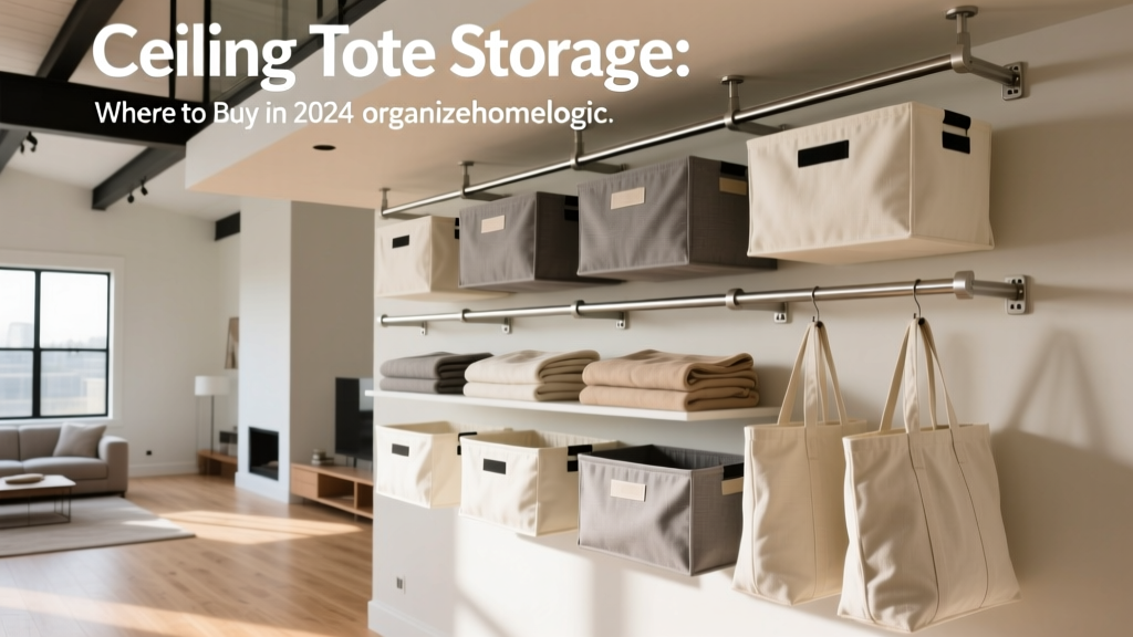 Ceiling Tote Storage: Where to Buy in 2024