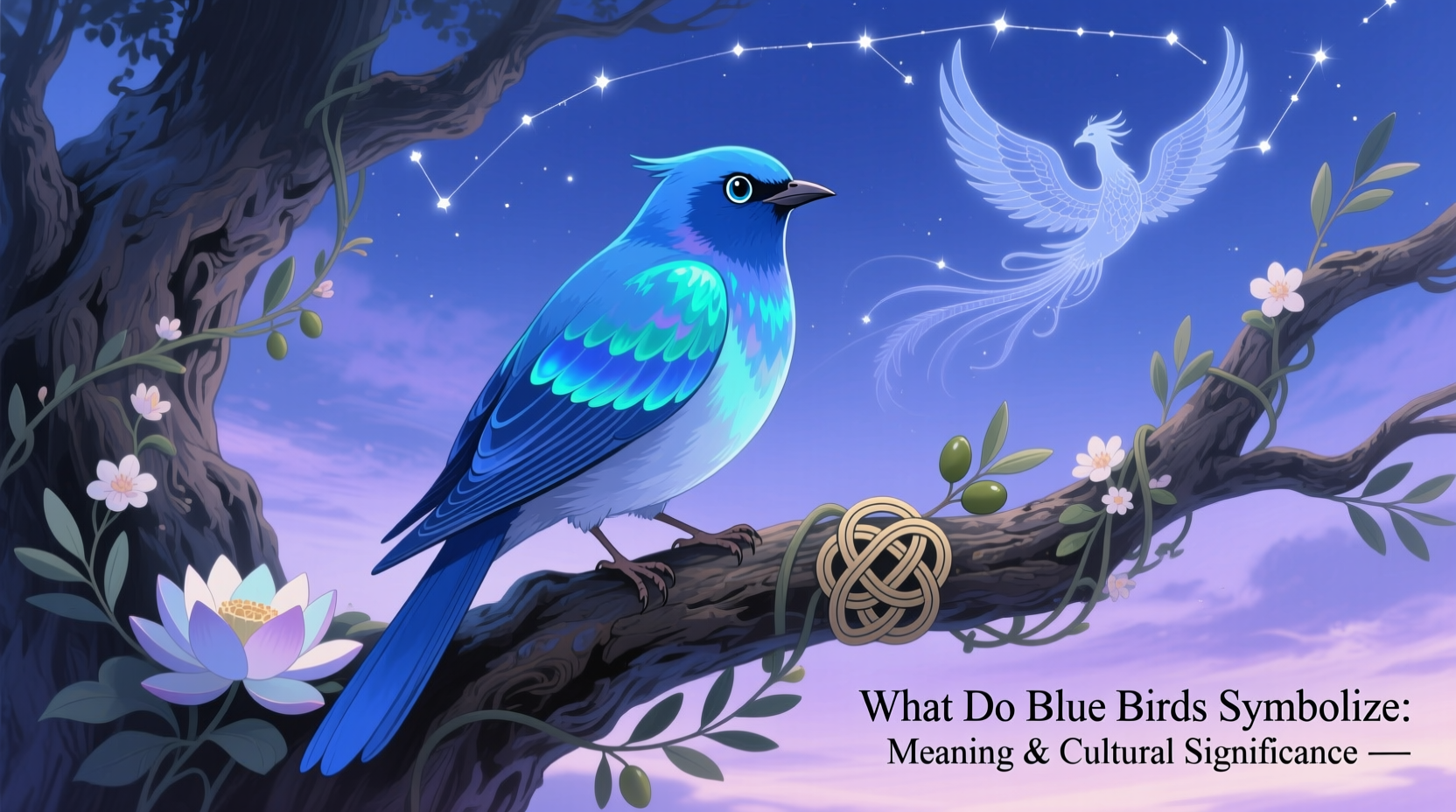 what do blue birds symbolize