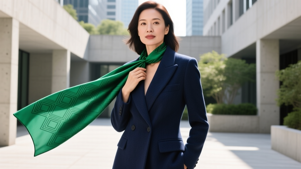 How to Style a Scarf with a Blazer: Pro Tips & Trends