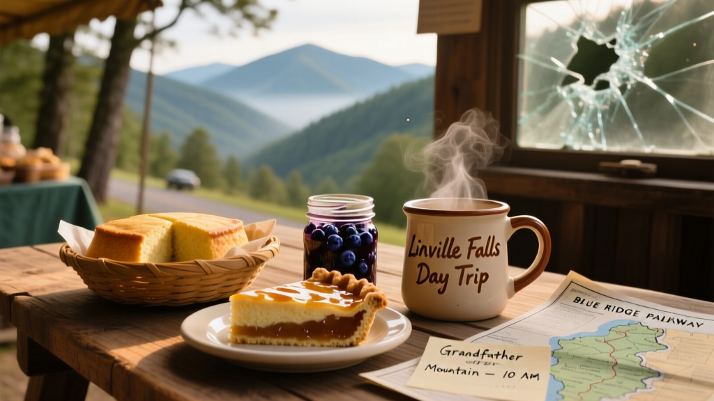 A Grandfather Mountain & Linville Falls Day Trip: Hiking, History, and Honey-Roasted Blueberries on the Blue Ridge Parkway