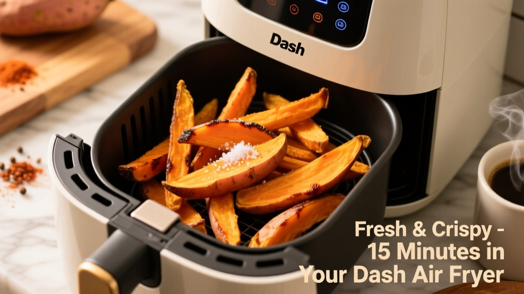 Perfect Sweet Potato Fries in a Dash Air Fryer