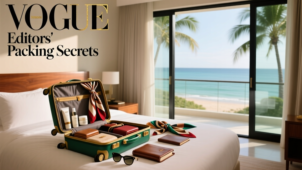 A Vogue Editors’ Packing Secrets: What 12 Senior Editors Actually Carry — and Why It Works for Hotels, Hostels, and Transit