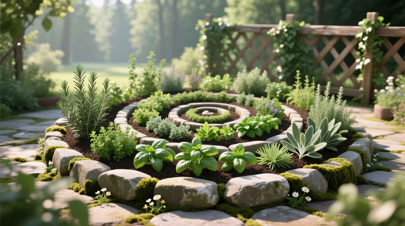 build a garden herb spiral