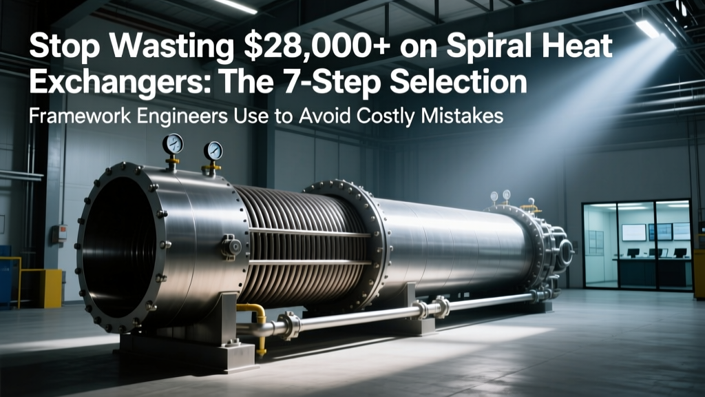 Spiral Heat Exchanger Selection Guide (TEMA 2024)