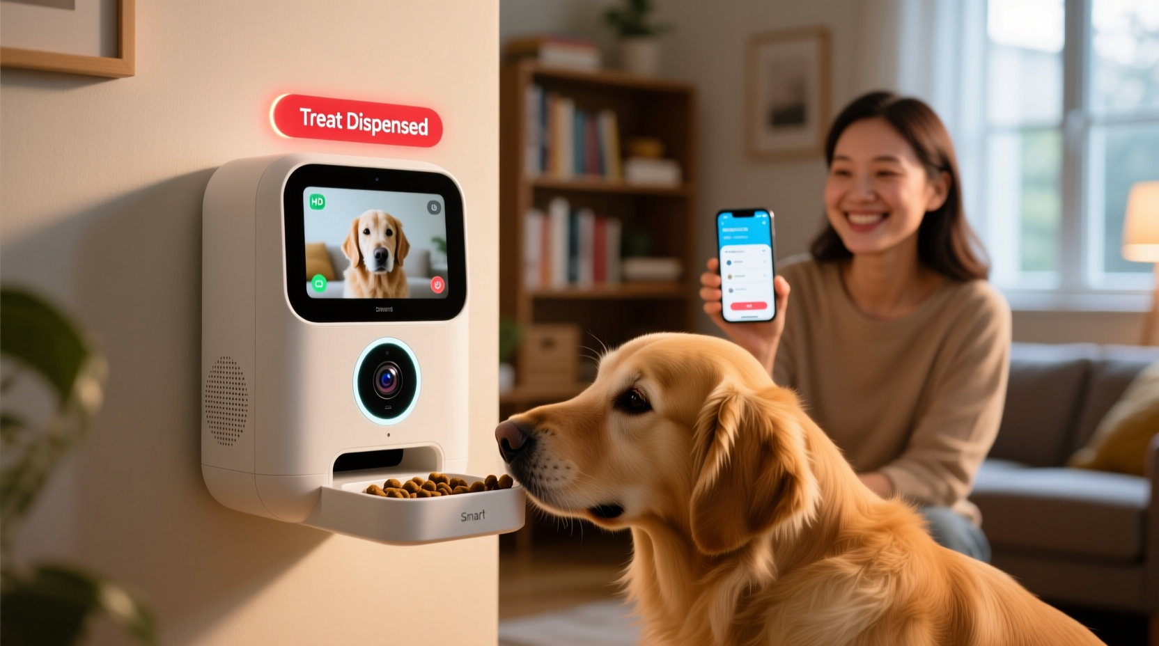 are pet cameras with treat dispensers actually useful or just expensive toys