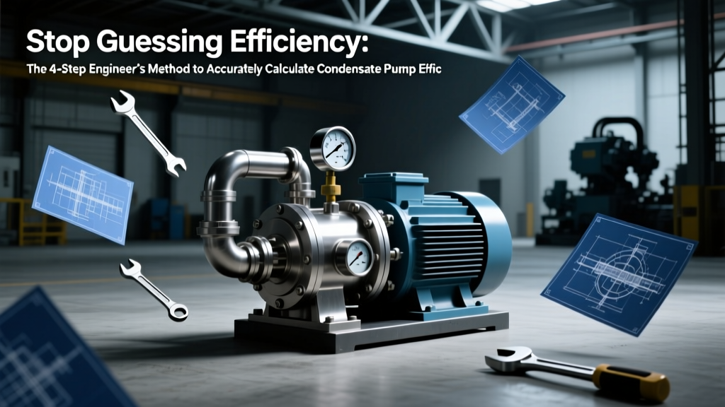 Condensate Pump Efficiency: 4-Step Engineer's Method