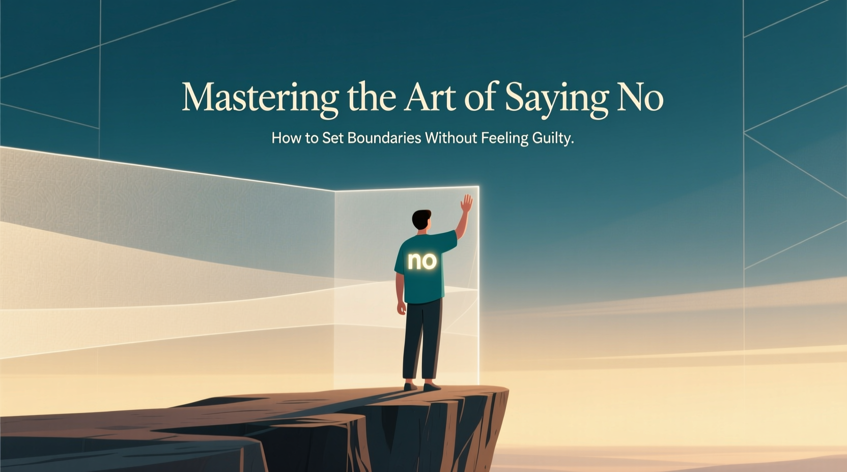 mastering the art of saying no how to set boundaries without feeling guilty