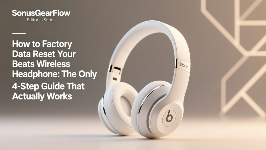 Factory Data Reset Beats Wireless Headphones (2026)