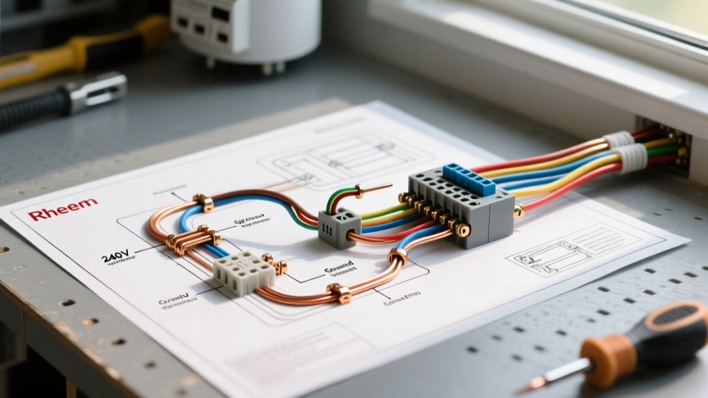 RV Wiring Diagram for Rheem Electric Water Heater Setups