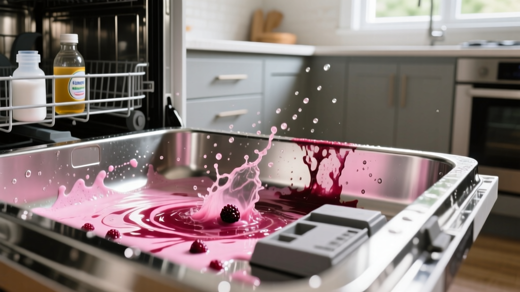 Proven: How to Get Berry Juice Out of Dishwasher Fast