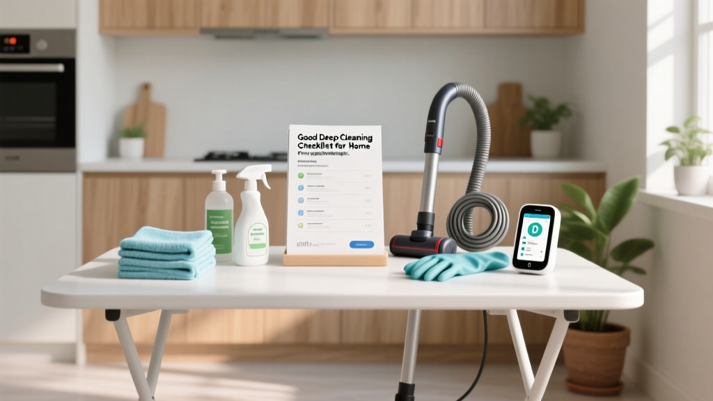 Good Deep Cleaning Checklist for Home (Free Printable)