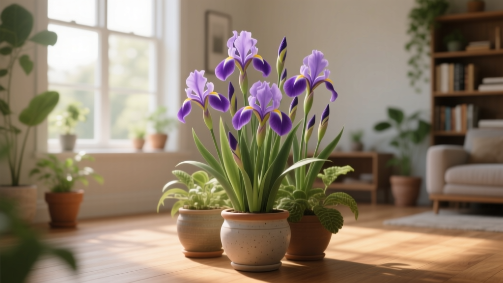 Propagate Iris Plants: Rhizome Division Guide