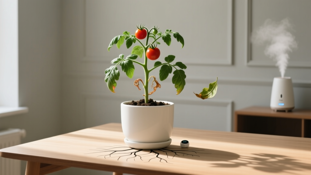 Indoor Tomato Plant Watering: Fix Leaf Drop Fast
