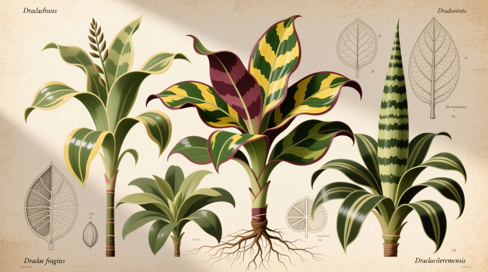 draceana types