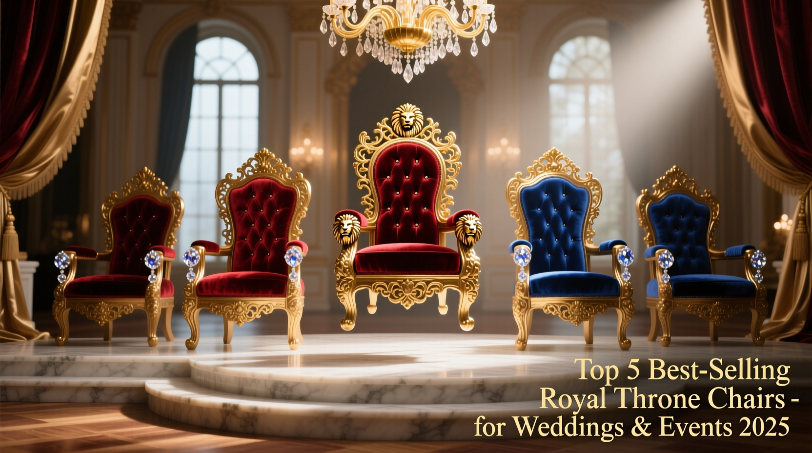 best selling royal throne chair