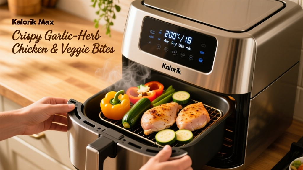 Kalorik Maxx Air Fryer Oven Grill Review & Recipes