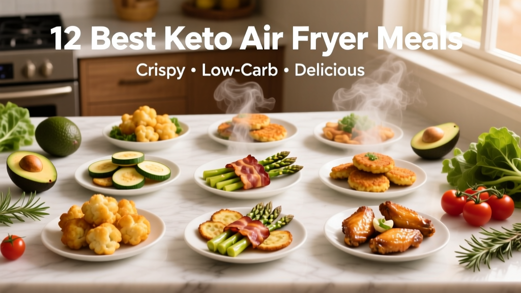 12 Best Keto Air Fryer Meal Ideas (Crispy & Low-Carb)