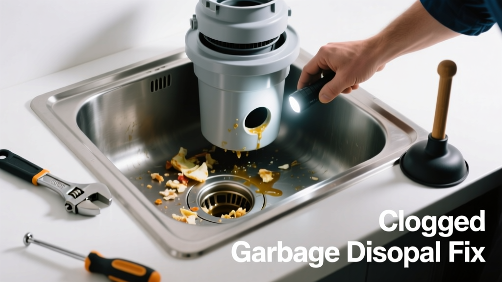 Fix a Clogged Garbage Disposal That Won’t Work