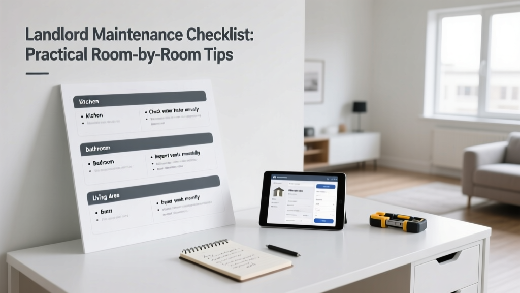 Landlord Maintenance Checklist: Practical Room-by-Room Tips