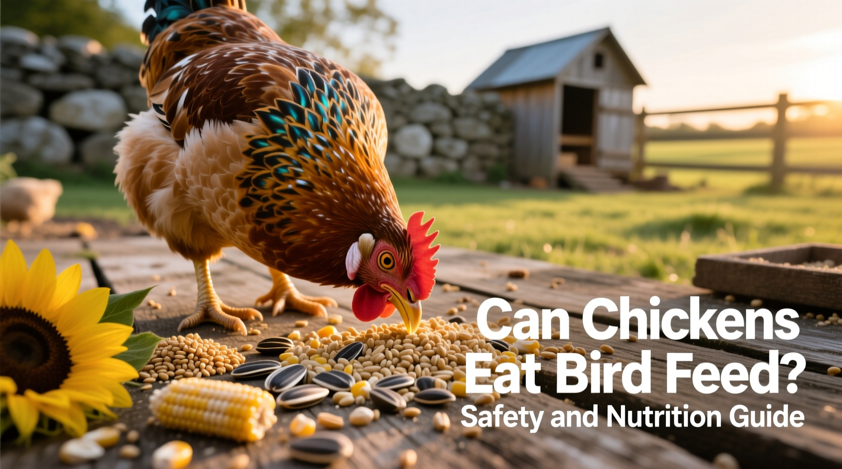 can chickens eat bird feed