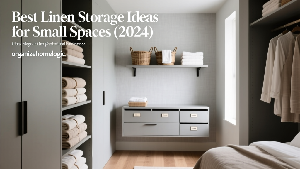 Best Linen Storage Ideas for Small Spaces (2024)
