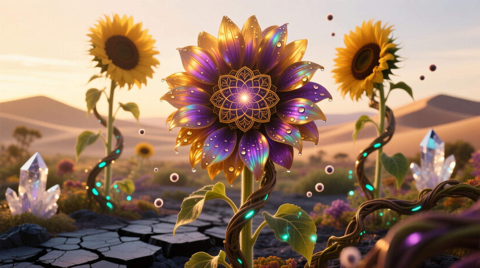 exotic sunflowers