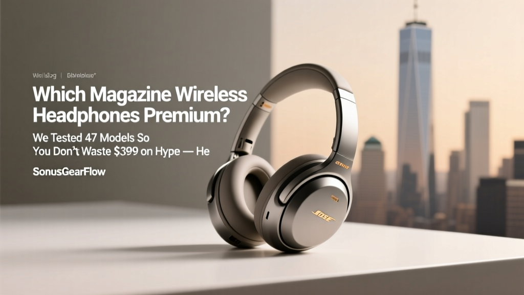 Best Wireless Headphones: Studio Clarity & 32h Battery