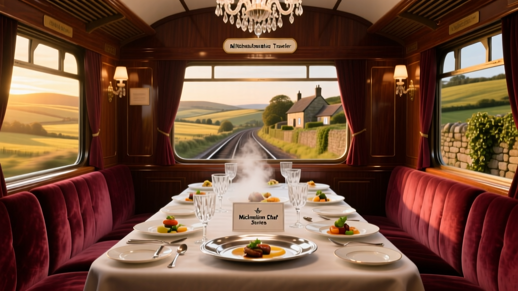 Michelin-Starred Chefs British Pullman Train Dinner Series: A Rolling Gastronomic Experience