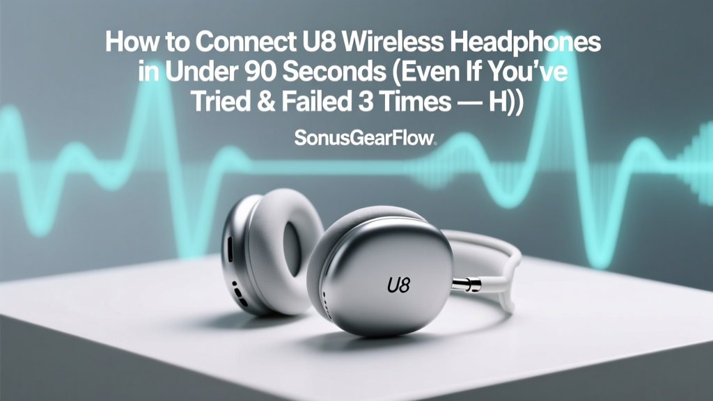 U8 Wireless Headphones Not Connecting? Fixes (2026)