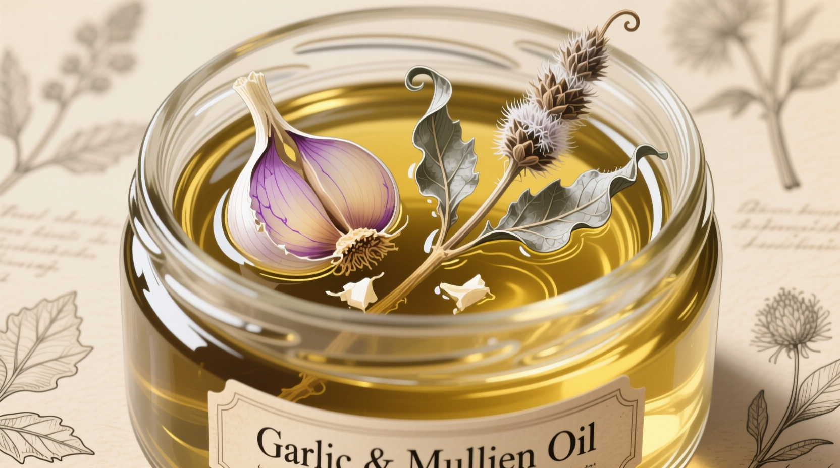 Garlic and Mullein Oil: Uses, Evidence, and Safety Facts
