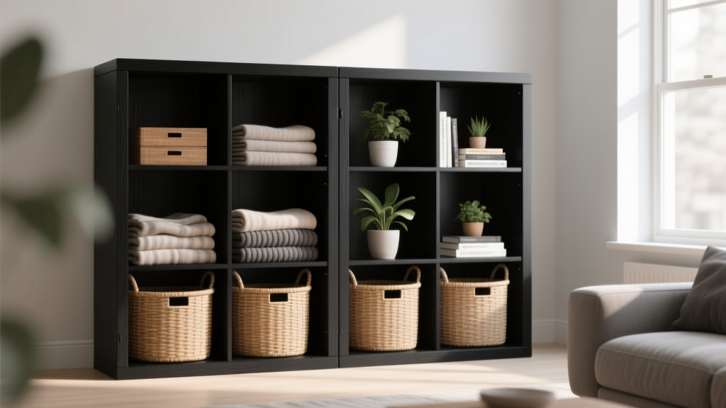 Black Kallax Units: Sizes, Styles & Smart Storage Tips