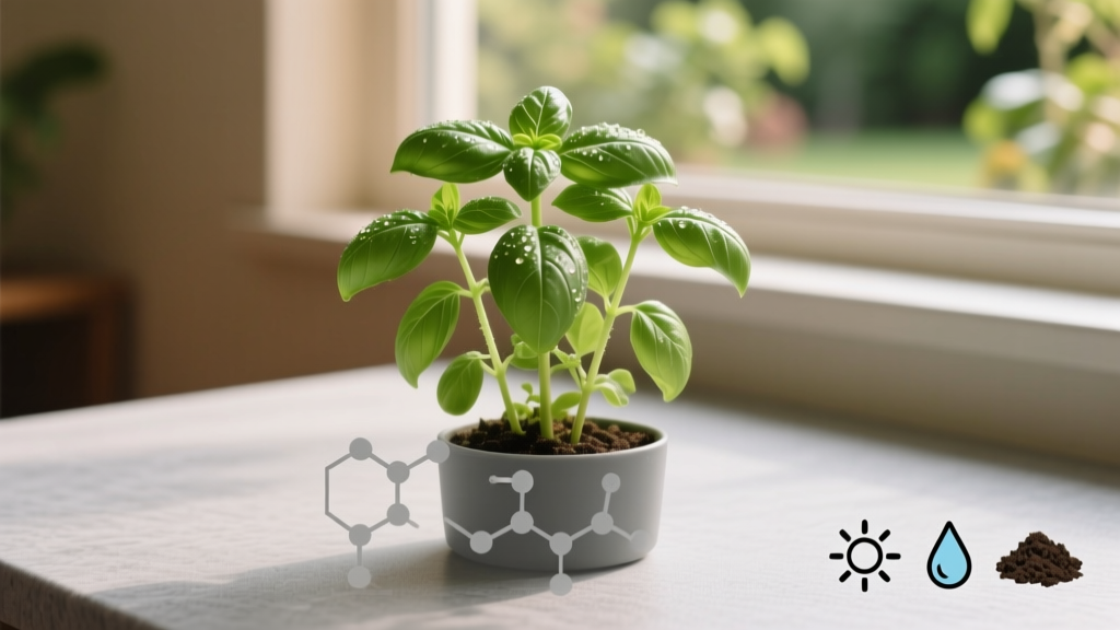 Why Basil Won’t Flower: 7 Science-Backed Fixes