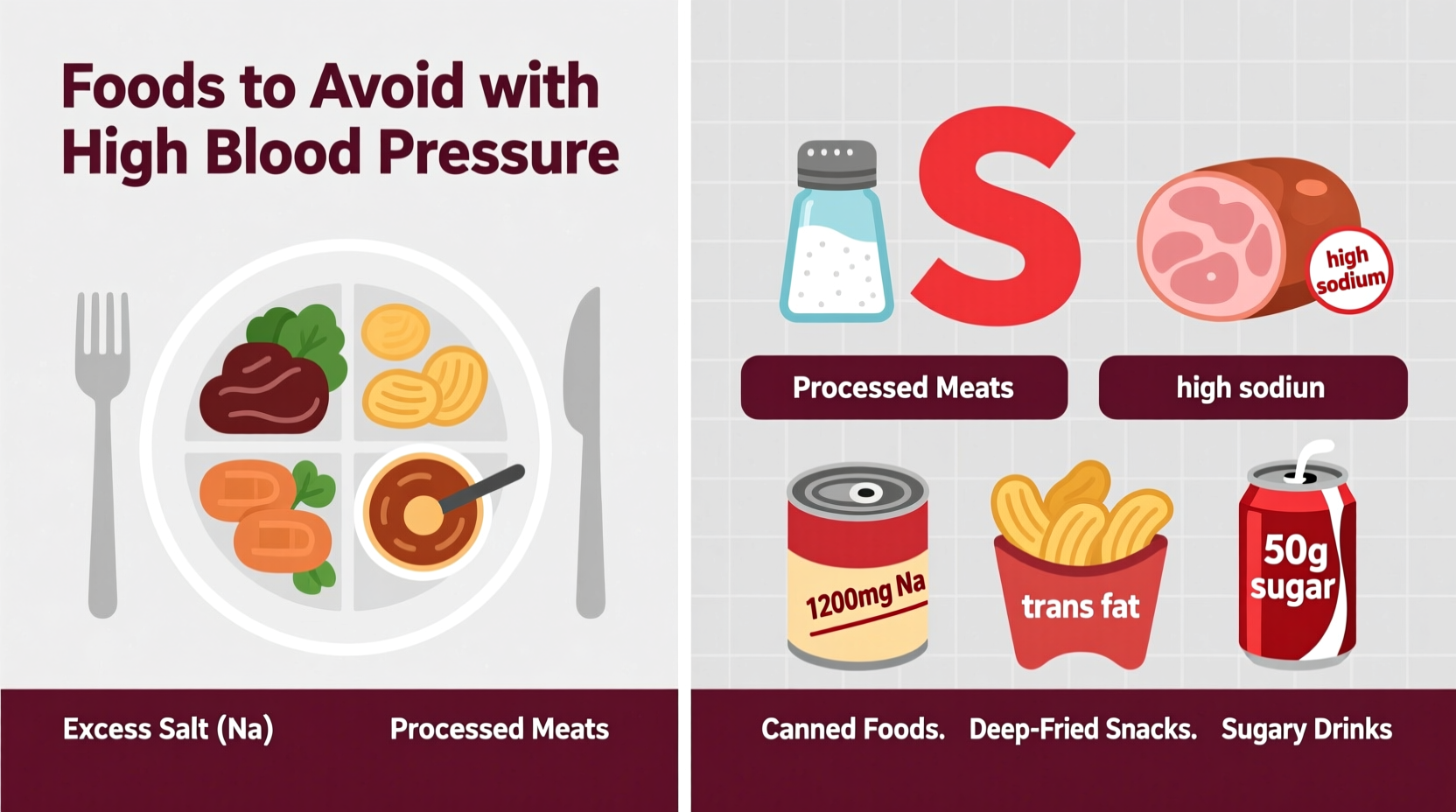 what foods to avoid with high blood pressure