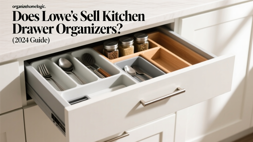 Does Lowe’s Sell Kitchen Drawer Organizers? (2024 Guide)
