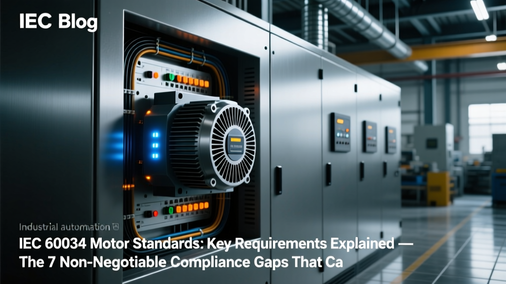 IEC 60034 Motor Compliance: Fix 7 Gaps to Pass CE Audit