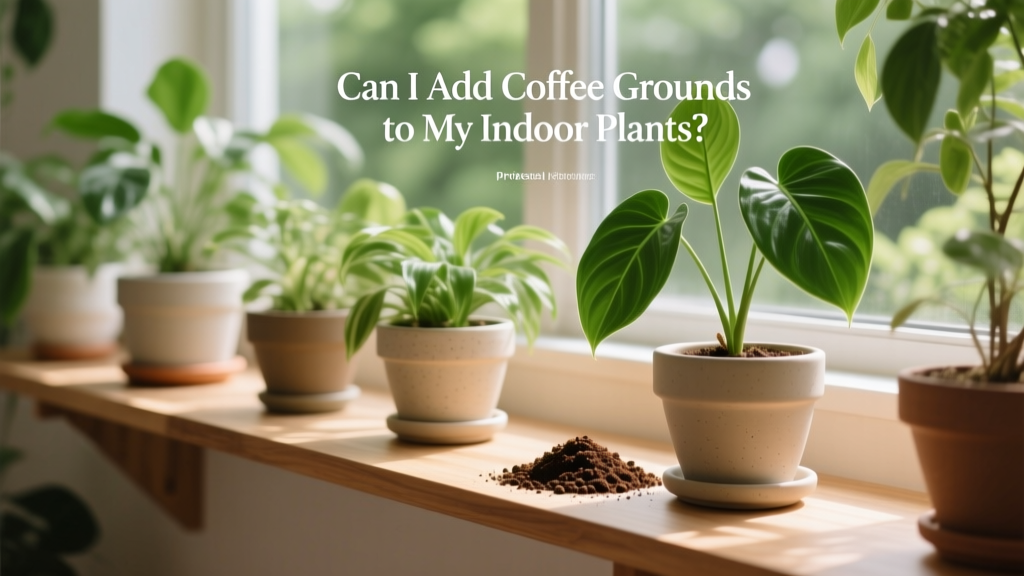 Can I Add Coffee Grounds To My Indoor Plants For Beginners