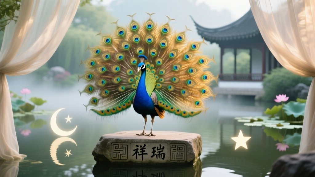 Peacock in Chinese: Cultural Dream Symbolism