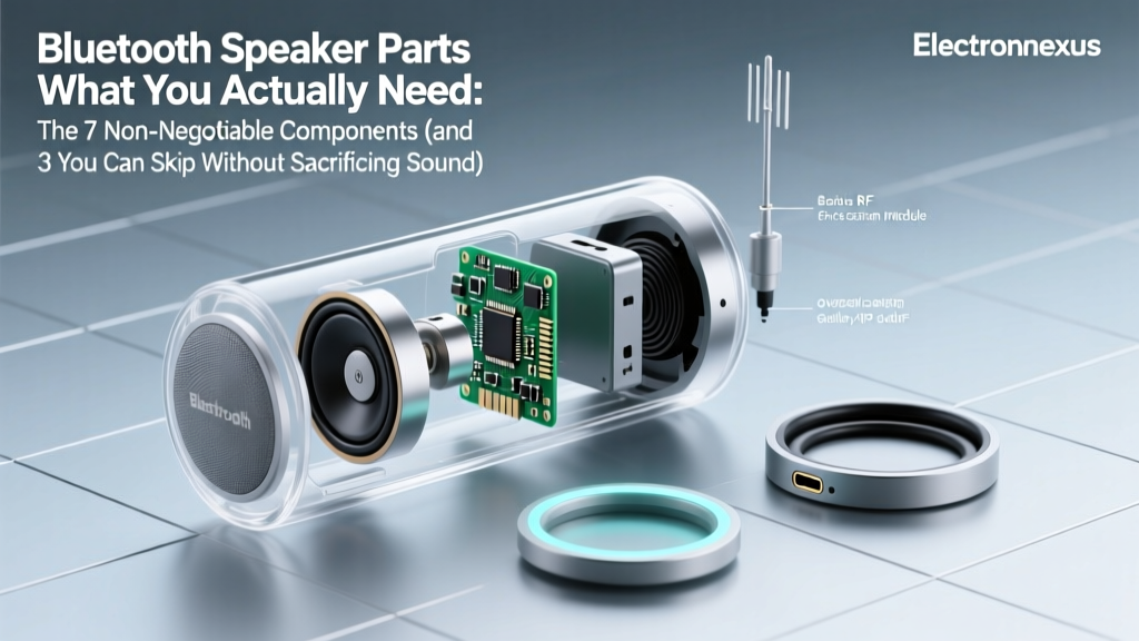 Bluetooth Speaker Parts What You Actually Need: The 7 Non-Negotiable Components (and 3 You Can Skip Without Sacrificing Sound)