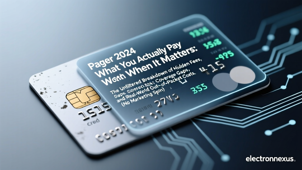 Pager 2024 What You Actually Pay When It Matters: The Unfiltered Breakdown of Hidden Fees, Coverage Gaps, and Real-World Out-of-Pocket Costs (No Marketing Spin)
