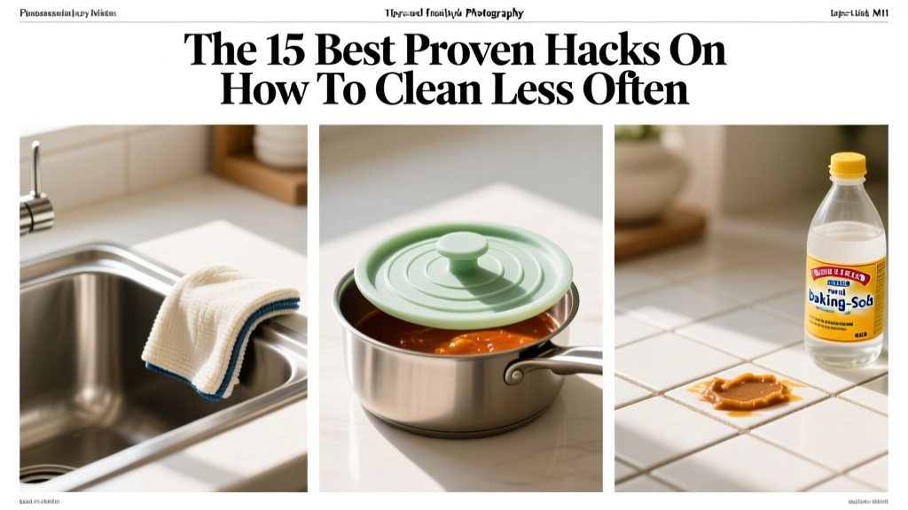 The 15 Best Proven Hacks On How To Clean Less Often