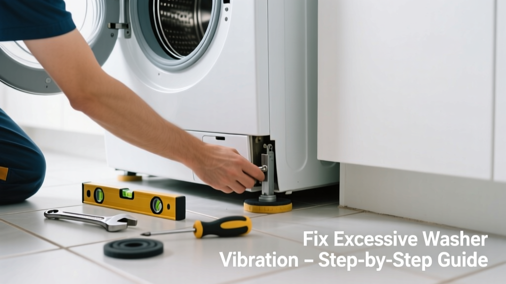 Fix Excessive Washer Vibration in Kitchen