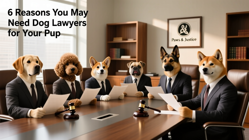 Dog Lawyers: 6 Reasons You May Need Them for Your Pup