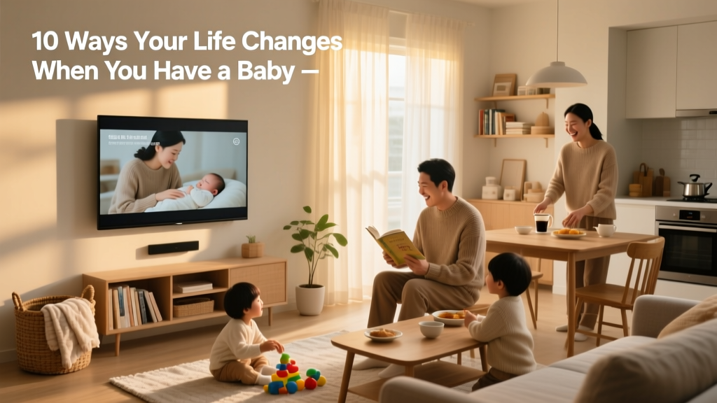 A List of Ways Your Life Changes When You Have a Baby (Video Edition)