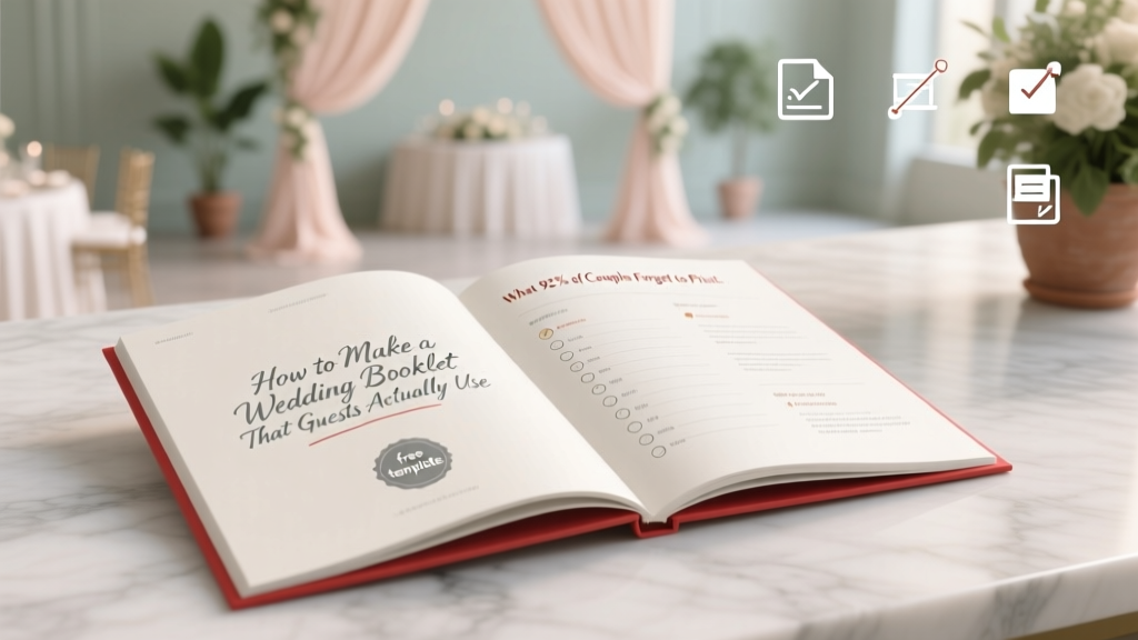 Wedding Booklet: 7 Steps + Free Templates (2026)
